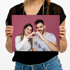 Con una foto